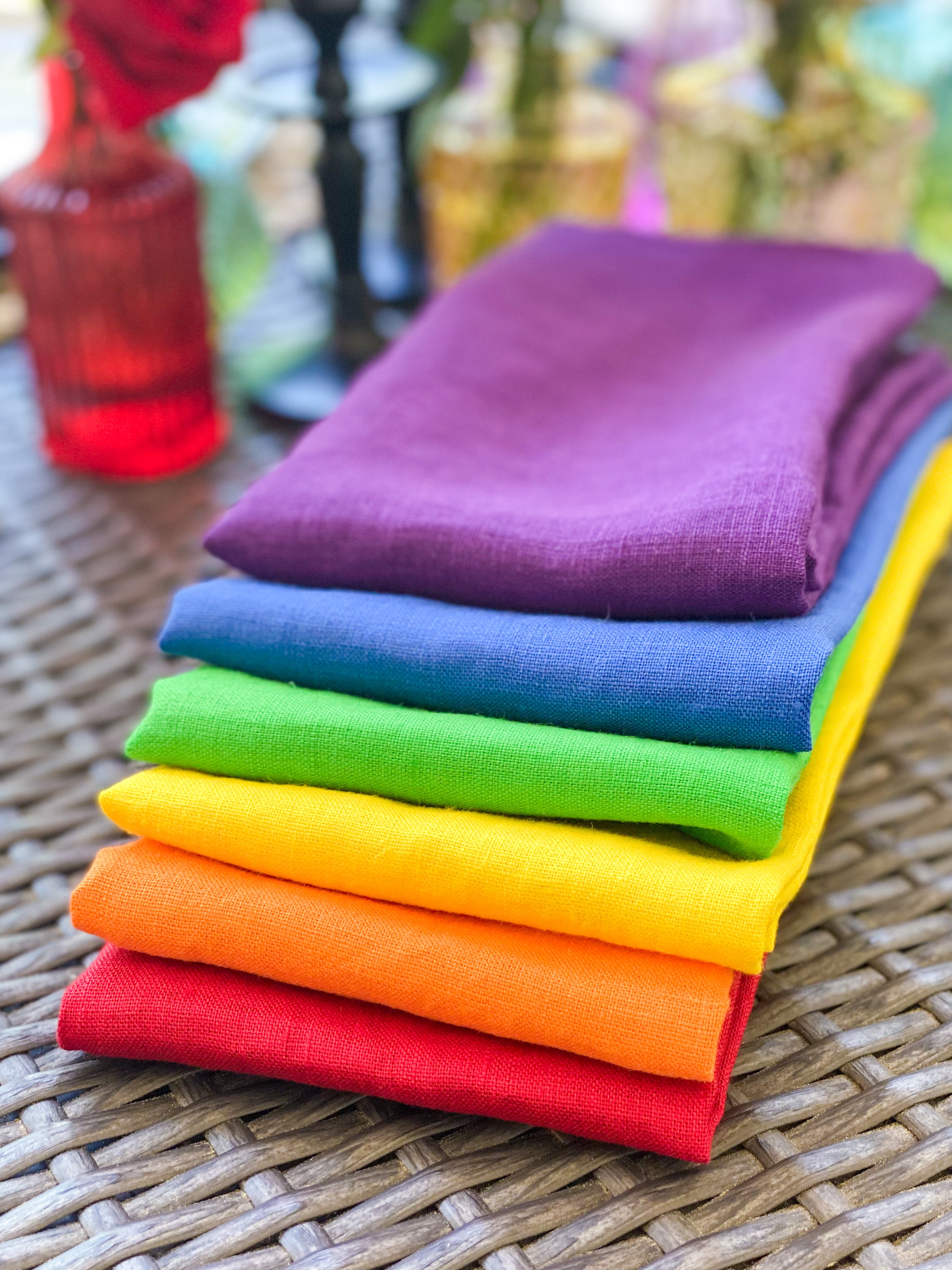 In Rainbows Napkin Set of 6 – The Chateau Collection