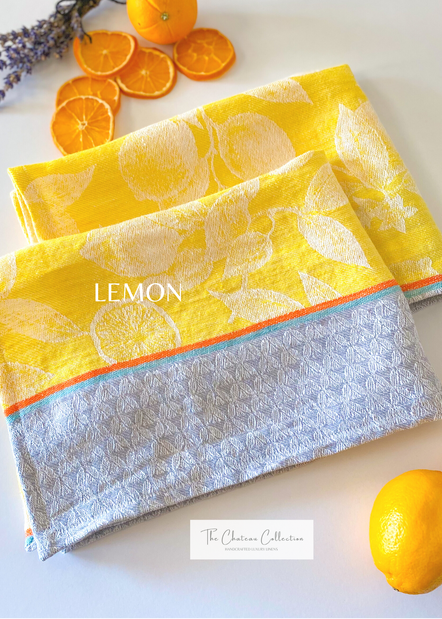 Citrus Inspired Microfiber Dish Towel Bundle Set