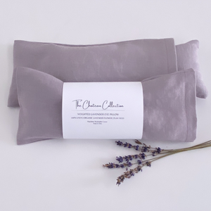 Open image in slideshow, Weighted Lavender Eye Pillow

