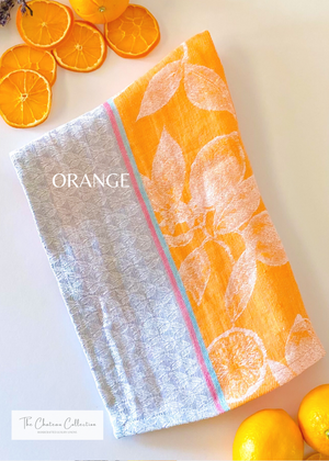 The Chateau Collection - Citrus Jacquard Tea Towels