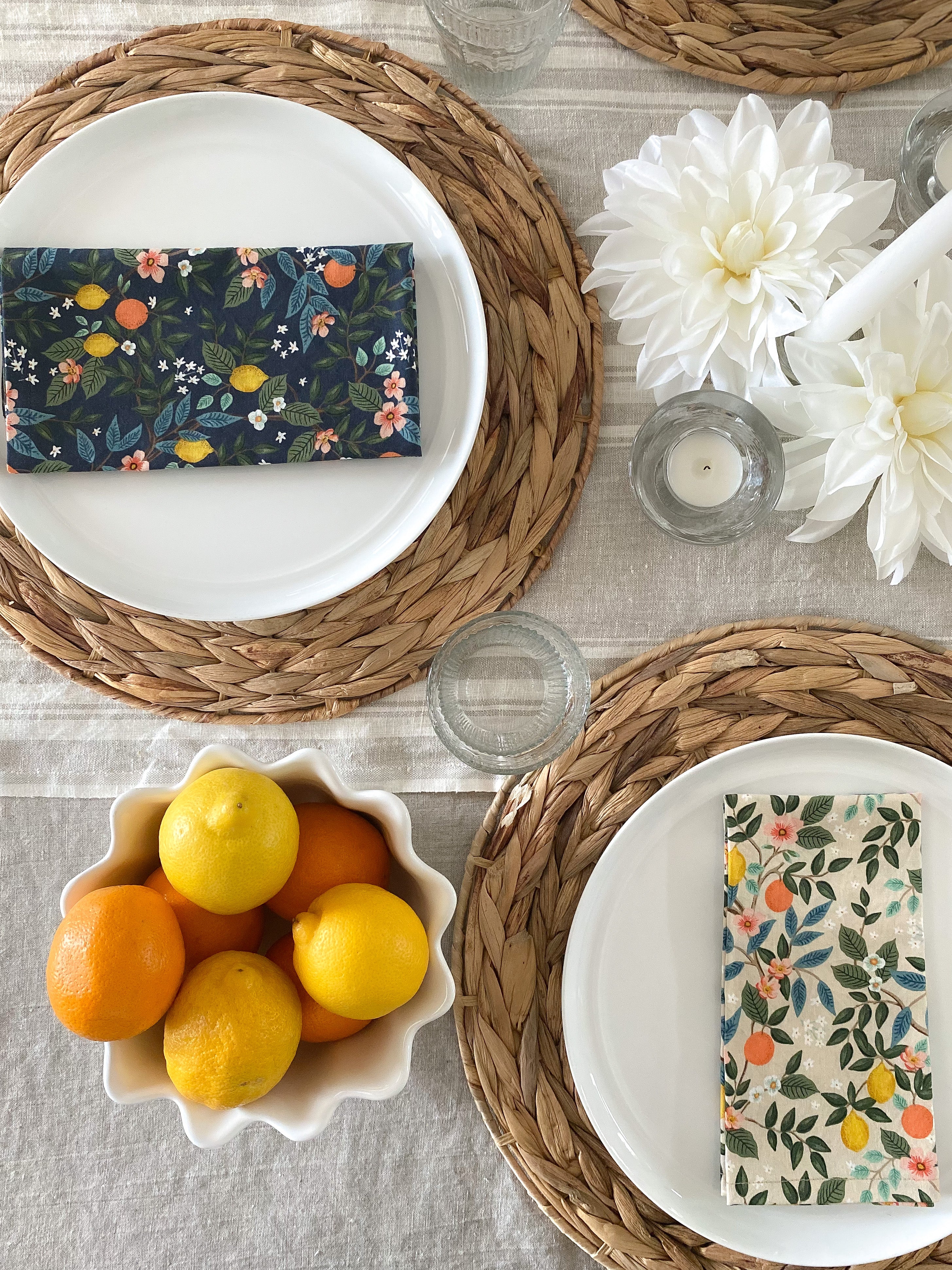 Citrus Grove Napkins - Set of 2