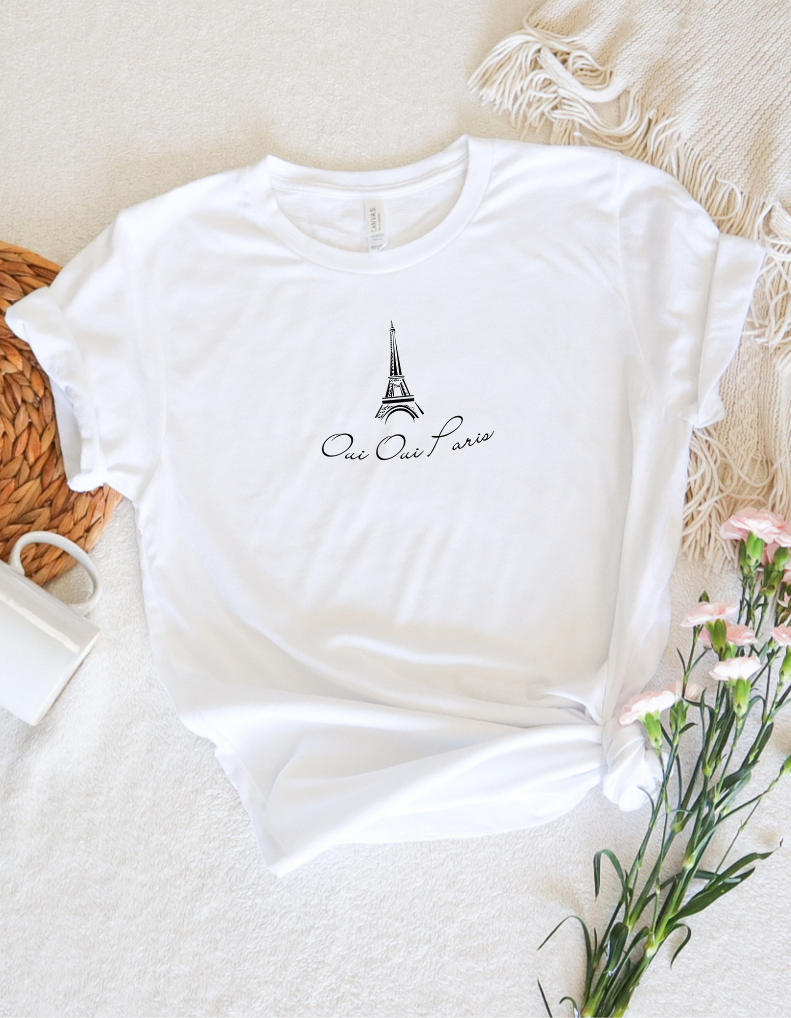 Oui Oui Paris Short Sleeve T-Shirt